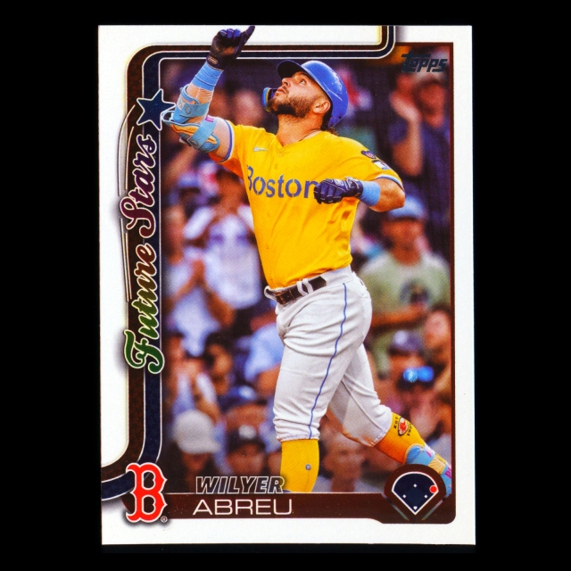 Wilyer Abreu 2025 Topps Future Stars Red Sox