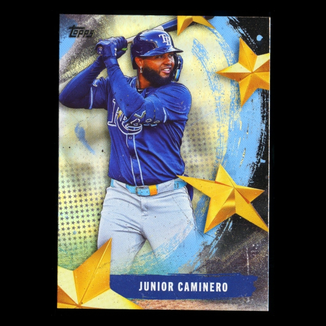 Junior Caminero 2025 Topps Stars of MLB Rays