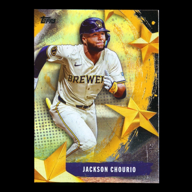 Jackson Chourio 2025 Topps Stars of MLB Brewers