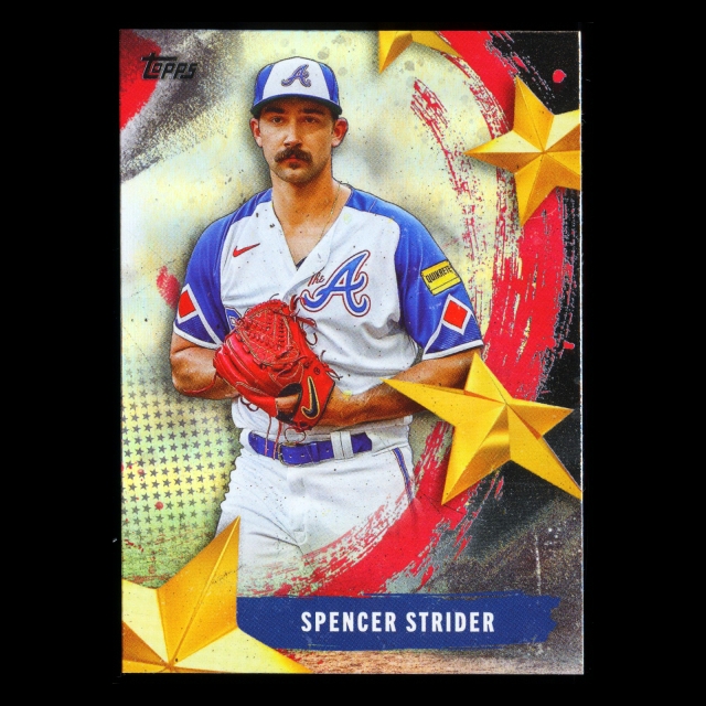 Spencer Strider 2025 Topps Stars of MLB Braves