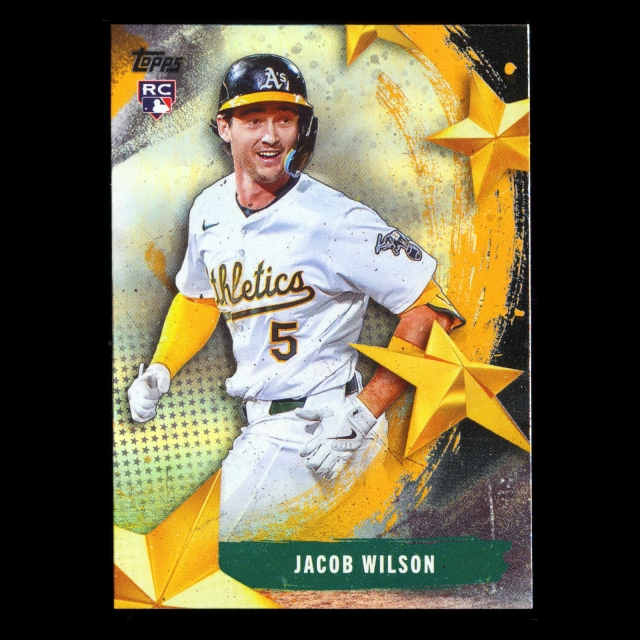Jacob Wilson RC 2025 Topps Stars of MLB Rookie Athletics