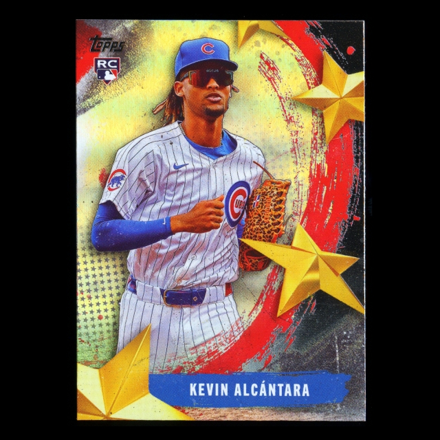 Kevin Alcntara RC 2025 Topps Stars of MLB Rookie Cubs