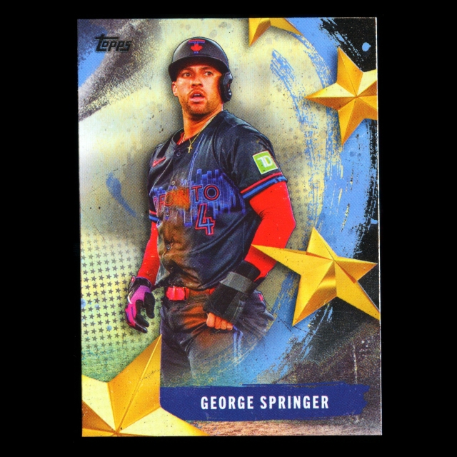 George Springer 2025 Topps Stars of MLB Blue Jays
