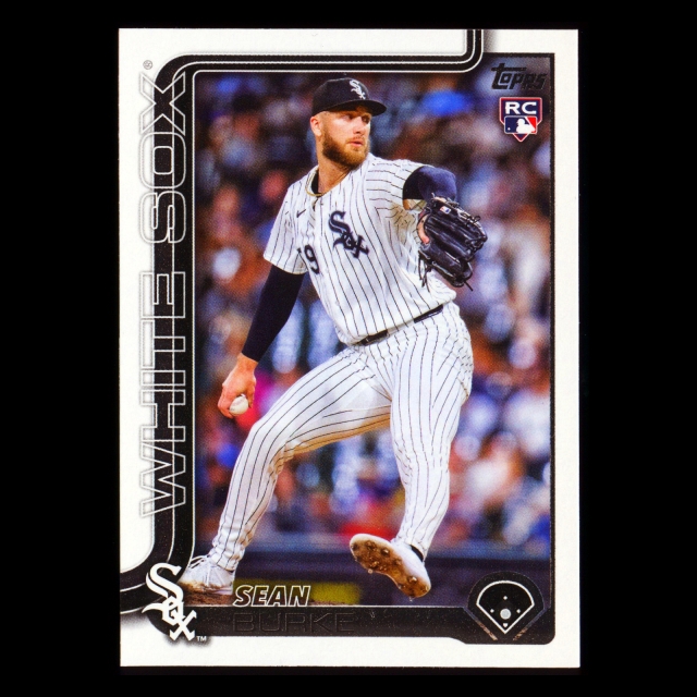 Sean Burke RC 2025 Topps Rookie White Sox