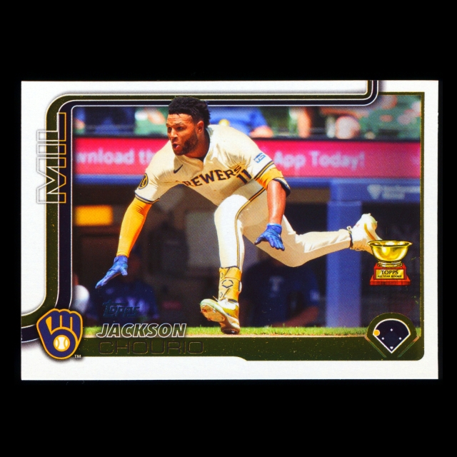 Jackson Chourio 2025 Topps Brewers