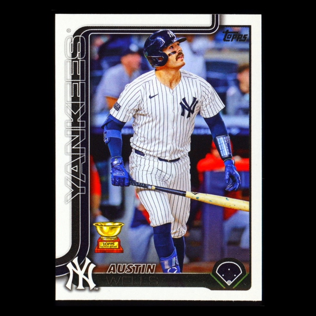 Austin Wells 2025 Topps Yankees