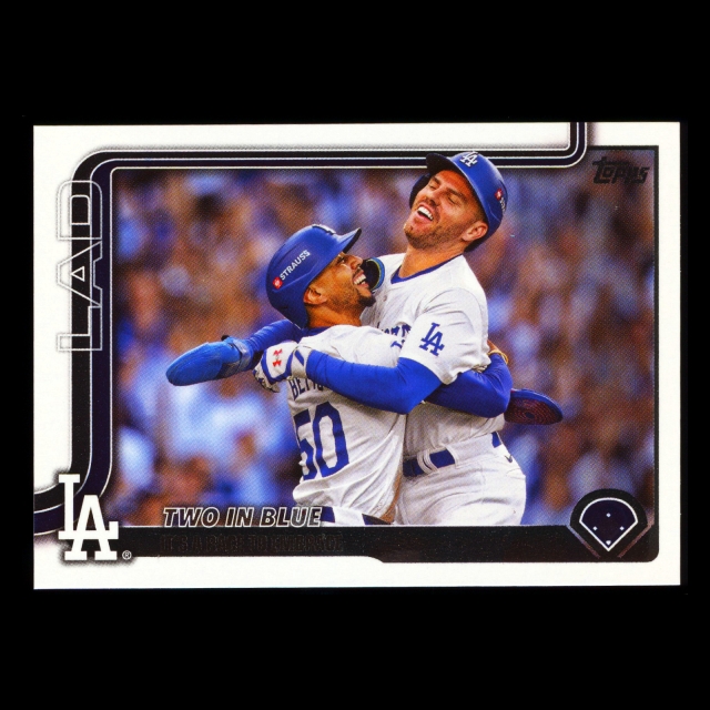 Mookie Betts 2025 Topps Checklist Dodgers