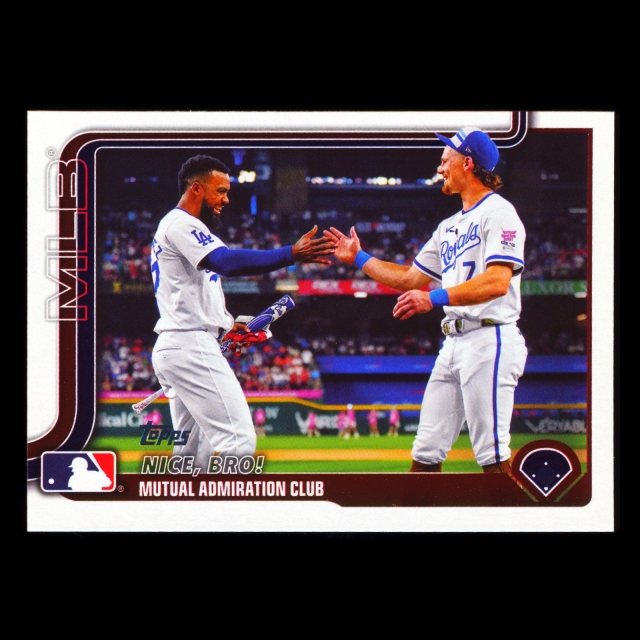 Bobby Witt Jr. 2025 Topps Checklist Royals