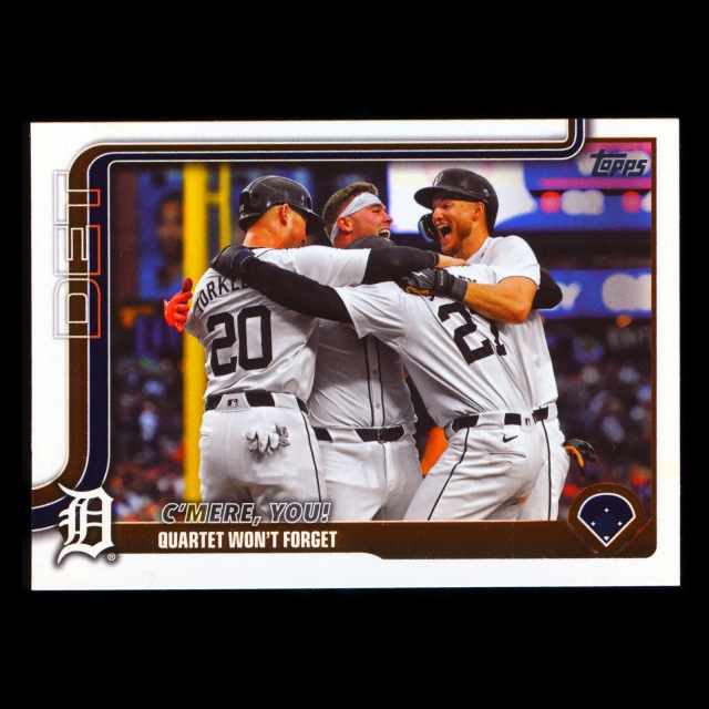 Spencer Torkelson 2025 Topps Checklist Tigers