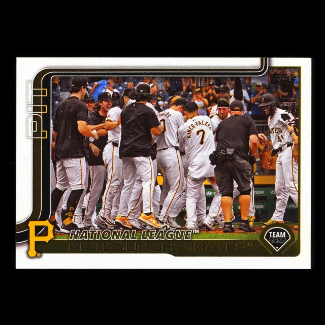 Pittsburgh Pirates 2025 Topps Team Card Pirates