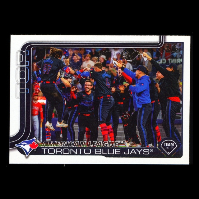 Toronto Blue Jays 2025 Topps Team Card Blue Jays