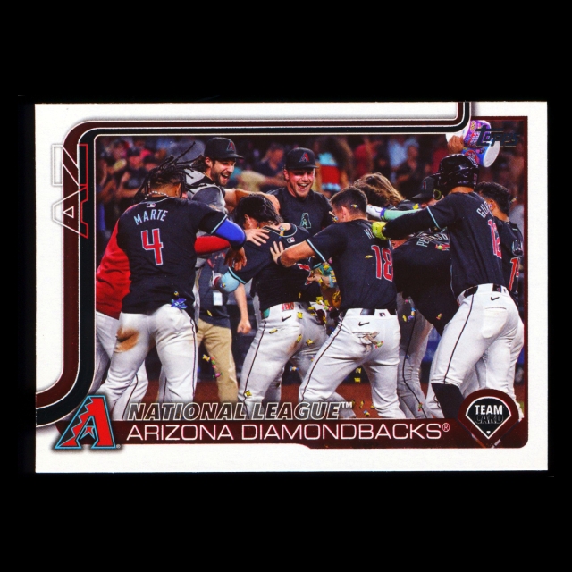Arizona Diamondbacks 2025 Topps Team Card Diamondbacks