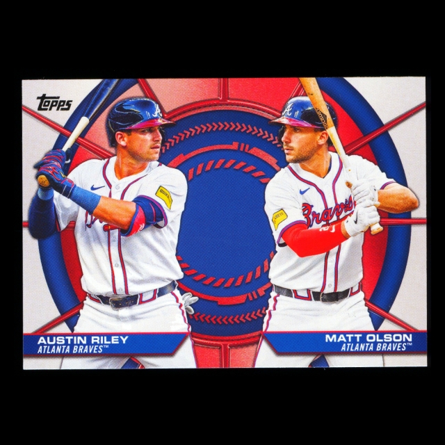 Austin Riley Matt Olson 2025 Topps Dynamic Duos Braves