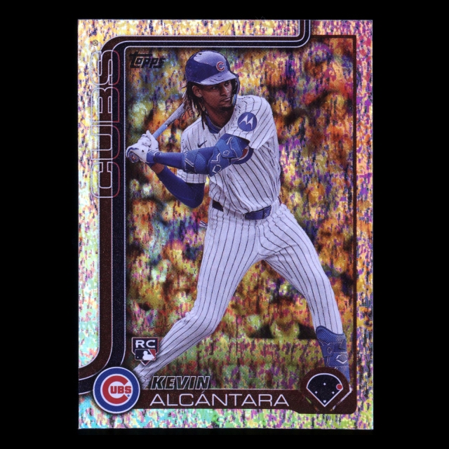 Kevin Alcntara RC 2025 Topps Holo Foil Rookie Cubs