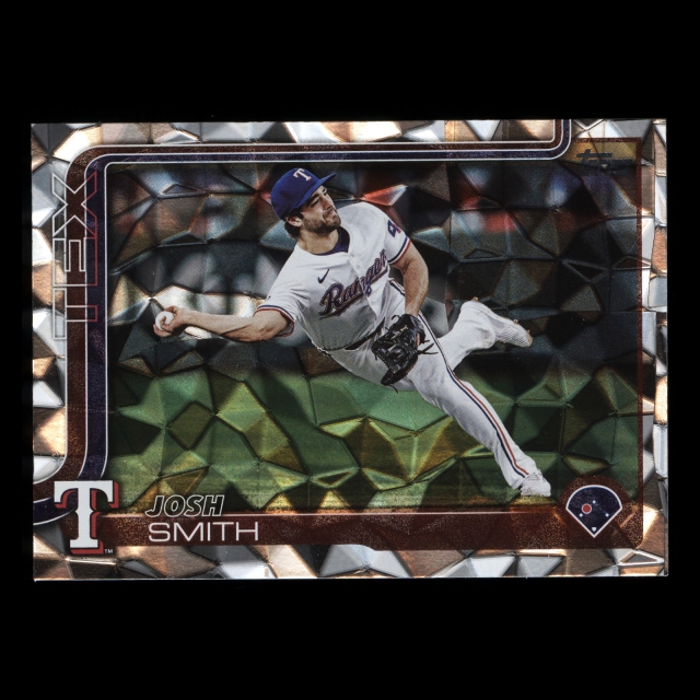 Josh Smith 2025 Topps Diamante Foil Rangers