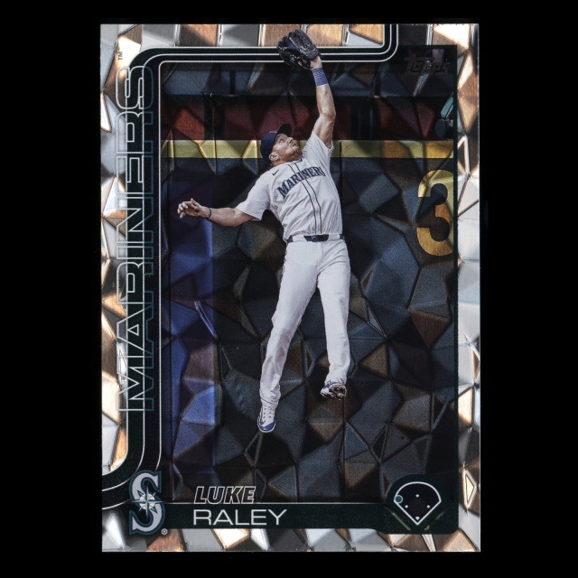 Luke Raley 2025 Topps Diamante Foil Mariners