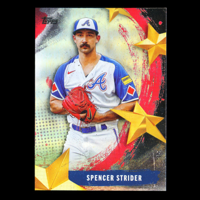 Spencer Strider 2025 Topps Stars of MLB Braves