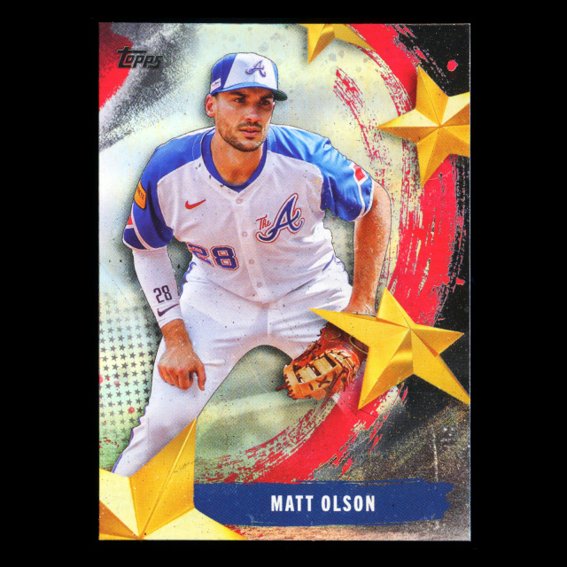 Matt Olson 2025 Topps Stars of MLB Braves
