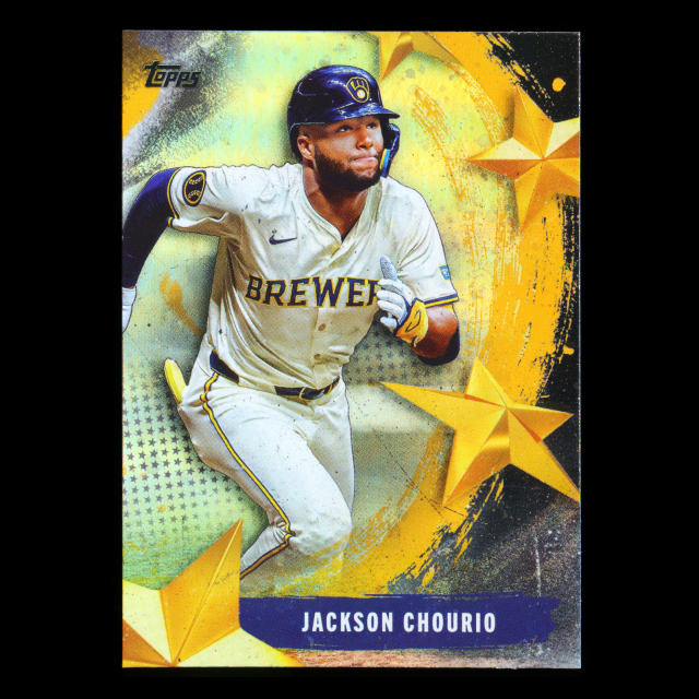 Jackson Chourio 2025 Topps Stars of MLB Brewers