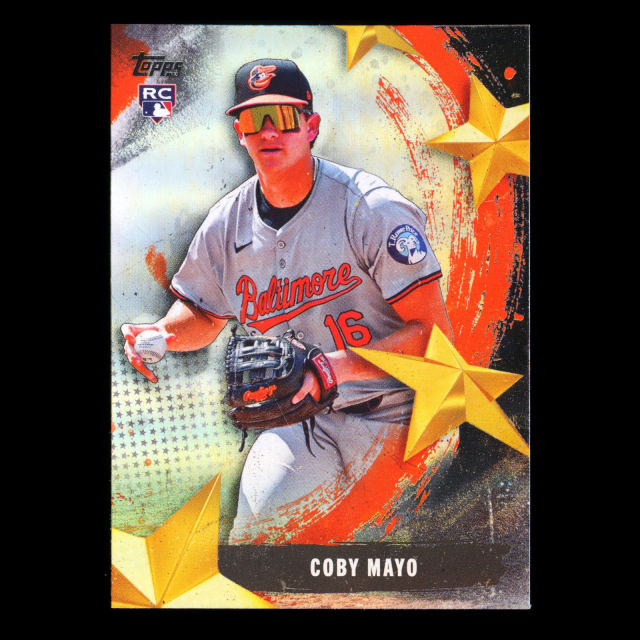 Coby Mayo RC 2025 Topps Stars of MLB Rookie Orioles