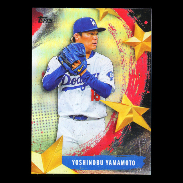 Yoshinobu Yamamoto 2025 Topps Stars of MLB Dodgers