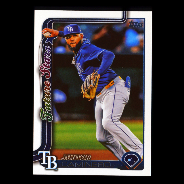 Junior Caminero 2025 Topps Future Stars Rays