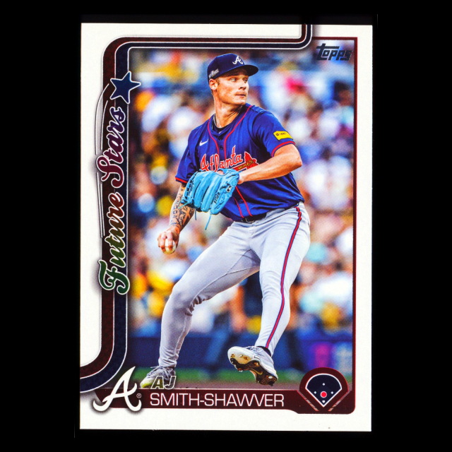 AJ Smith-Shawver 2025 Topps Future Stars Braves