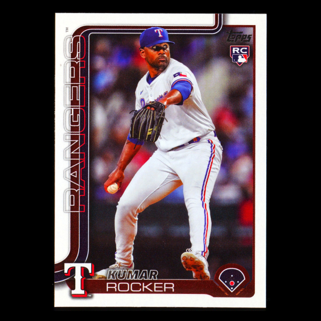 Kumar Rocker RC 2025 Topps Rookie Rangers