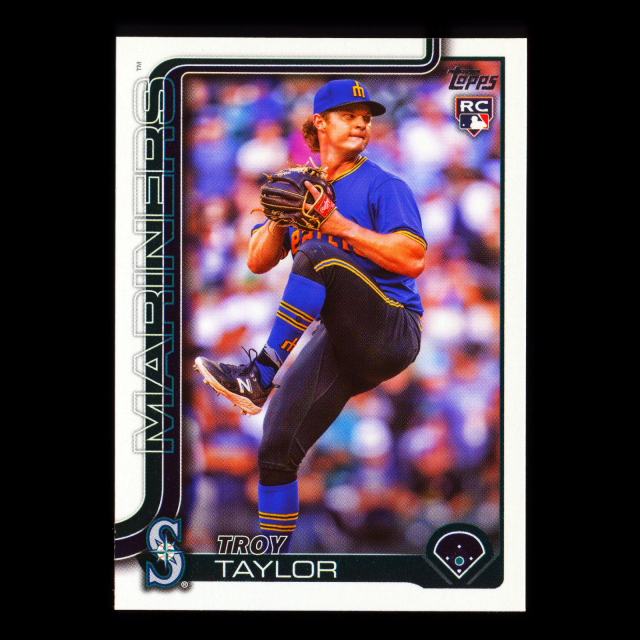 Troy Taylor RC 2025 Topps Rookie Mariners