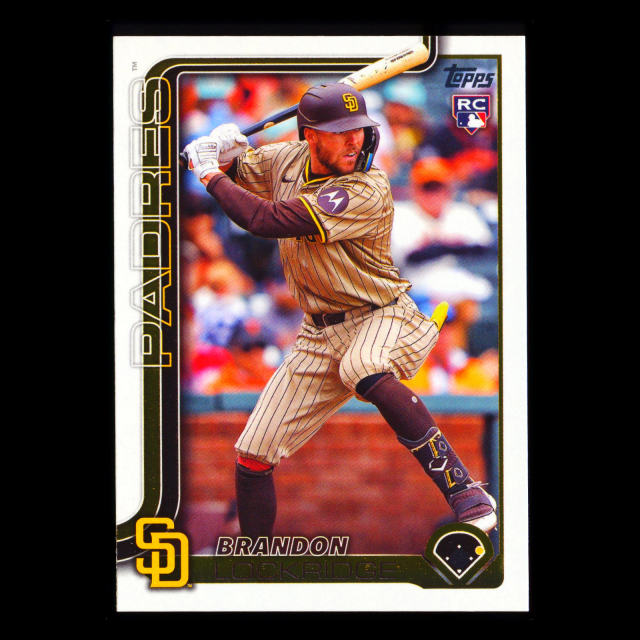 Brandon Lockridge RC 2025 Topps Rookie Padres