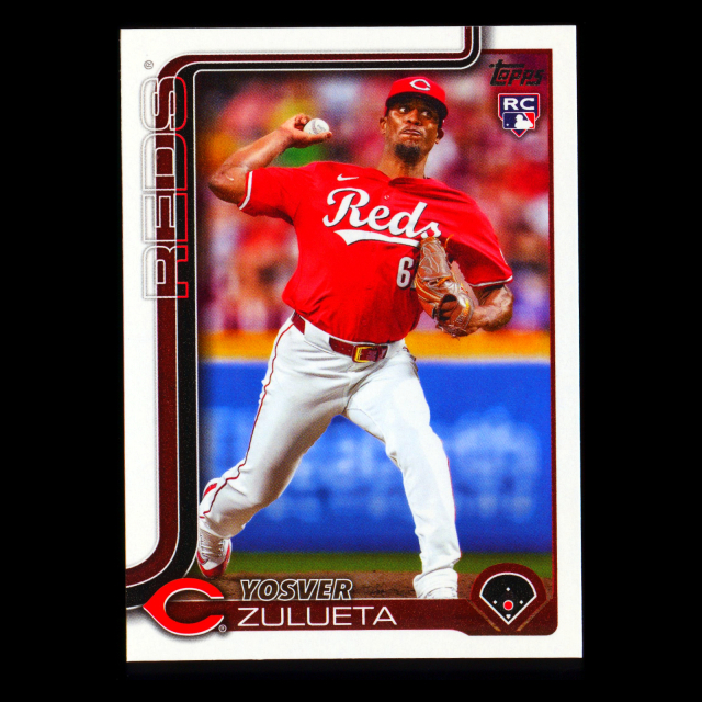 Yosver Zulueta RC 2025 Topps Rookie Reds