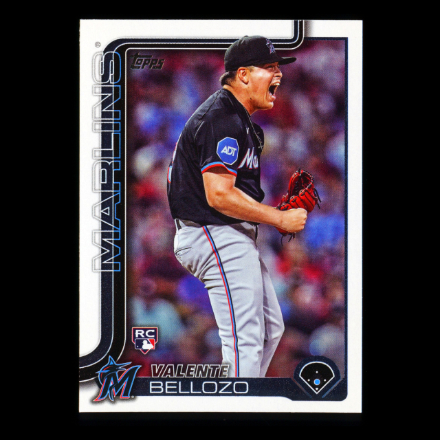 Valente Bellozo RC 2025 Topps Rookie Marlins