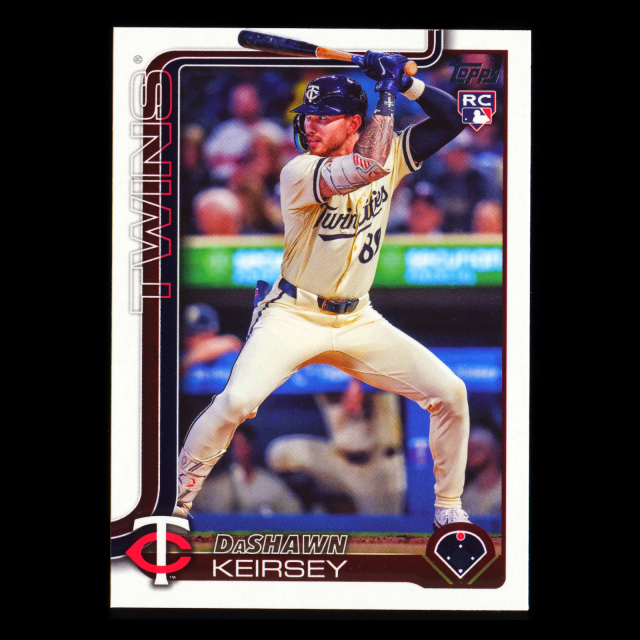 DaShawn Keirsey RC 2025 Topps Rookie Twins