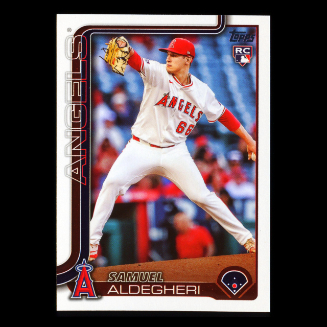 Samuel Aldegheri RC 2025 Topps Rookie Angels
