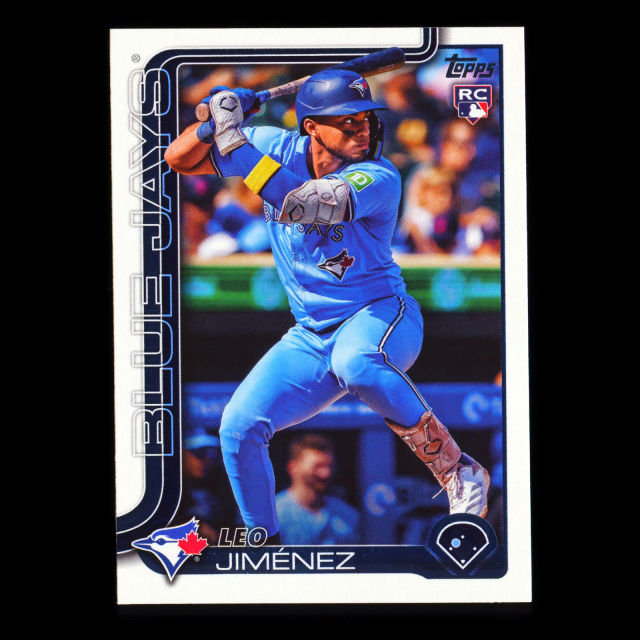 Leo Jimenez RC 2025 Topps Rookie Blue Jays