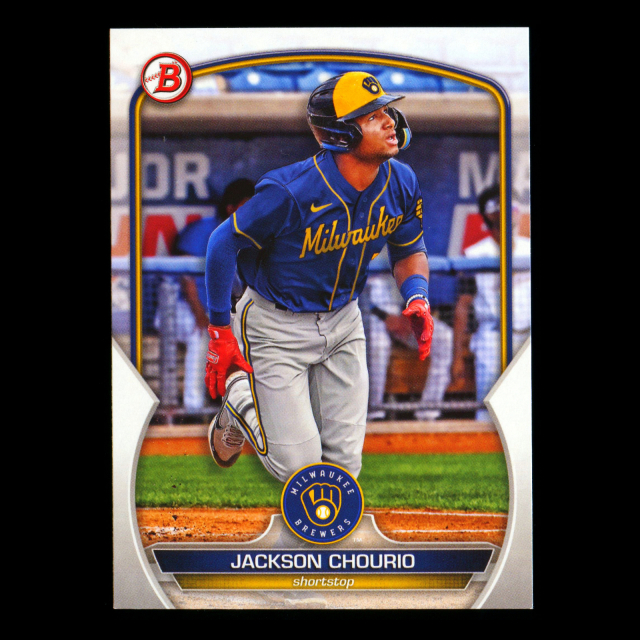 Jackson Chourio 2023 Bowman Prospects Brewers