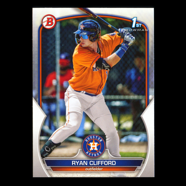 Ryan Clifford 2023 Bowman Prospects Astros