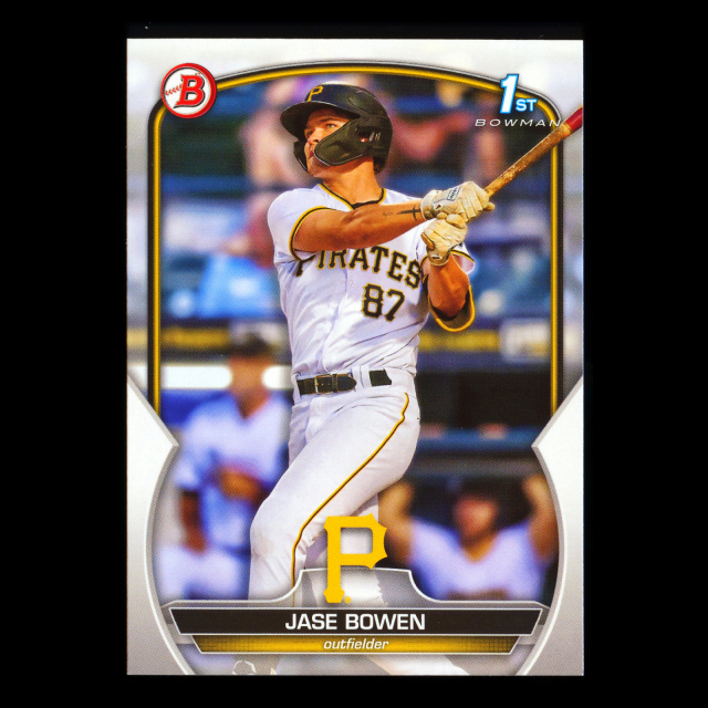 Jase Bowen 2023 Bowman Prospects Pirates