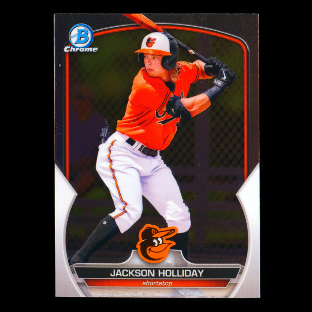 Jackson Holliday 2023 Bowman Chrome Prospects Orioles