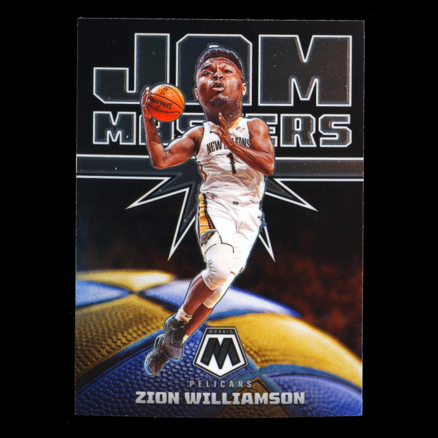 Zion Williamson 2021-22 Panini Mosaic Jam Masters Pelicans