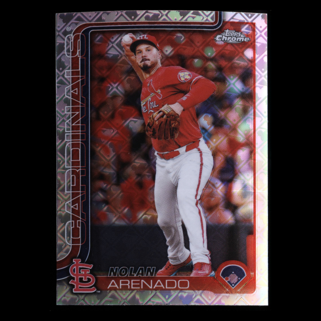Nolan Arenado 2025 Topps Chrome Logofractor Cardinals