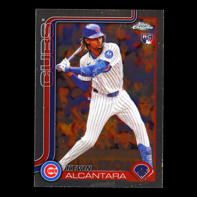Kevin Alcntara RC 2025 Topps Chrome Rookie Cubs