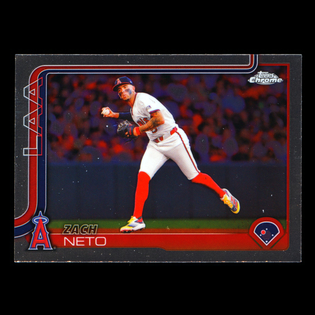 Zach Neto 2025 Topps Chrome Angels