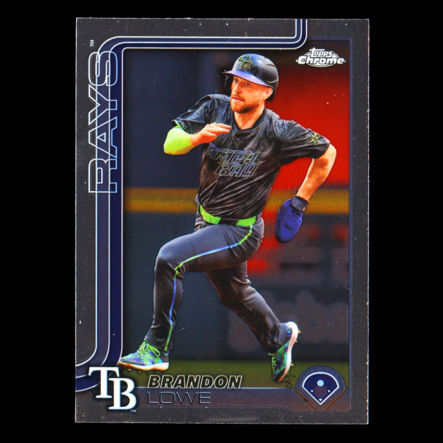 Brandon Lowe 2025 Topps Chrome Rays
