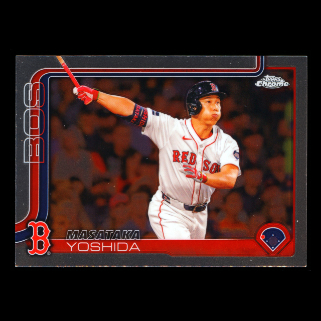 Masataka Yoshida 2025 Topps Chrome Red Sox
