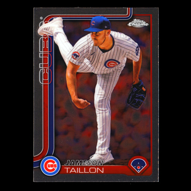 Jameson Taillon 2025 Topps Chrome Cubs