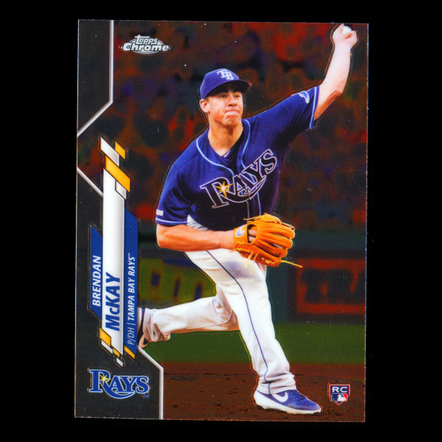 Brendan McKay RC 2020 Topps Chrome Rookie Rays