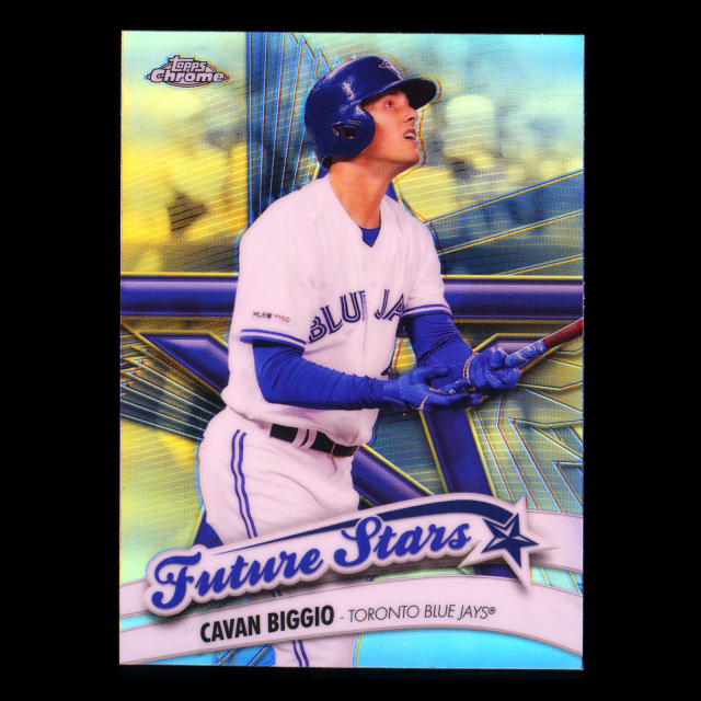 Cavan Biggio 2020 Topps Chrome Future Stars Blue Jay
