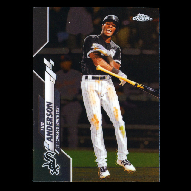Tim Anderson 2020 Topps Chrome White Sox