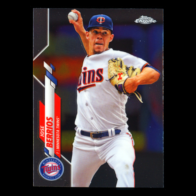 Jose Berrios 2020 Topps Chrome Twins
